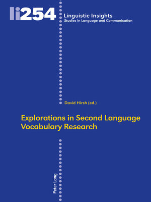cover image of Explorations in Second Language Vocabulary Research